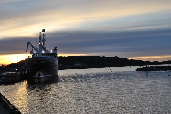 Fartyg i hamnen