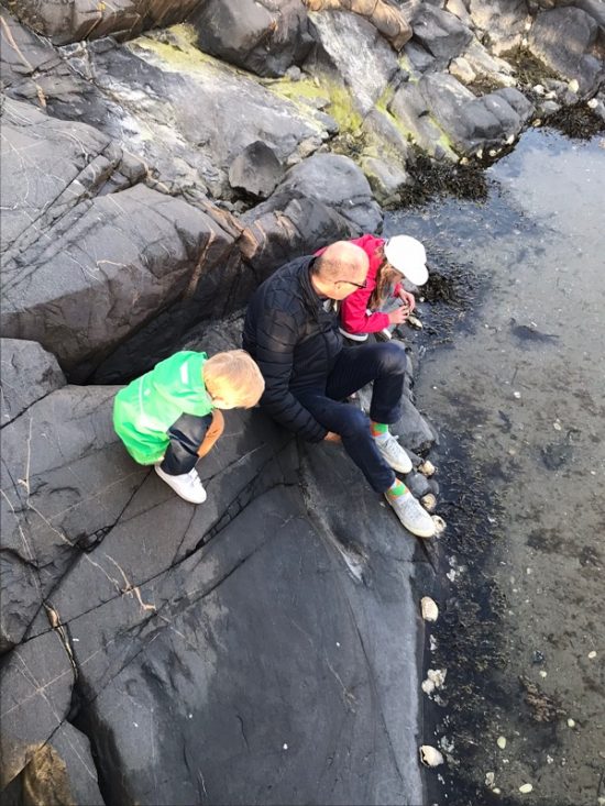 Weekend med barnbarn