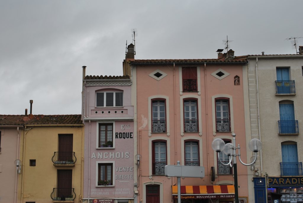 Hus i Collioure