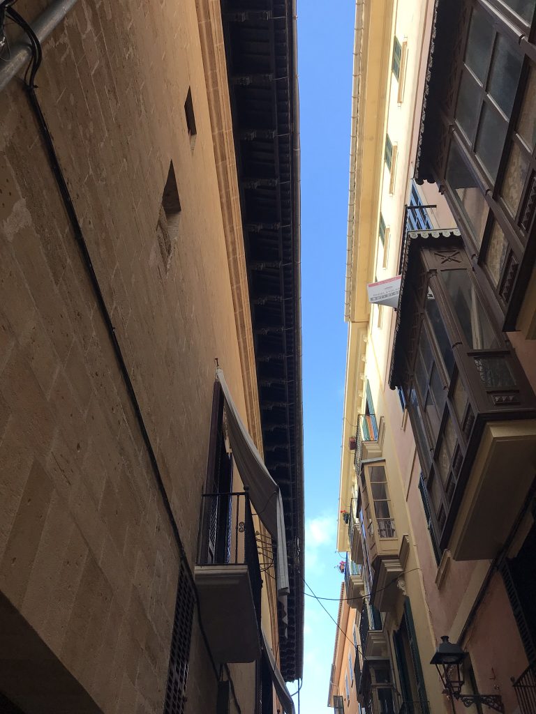 Smala gränder i Palma