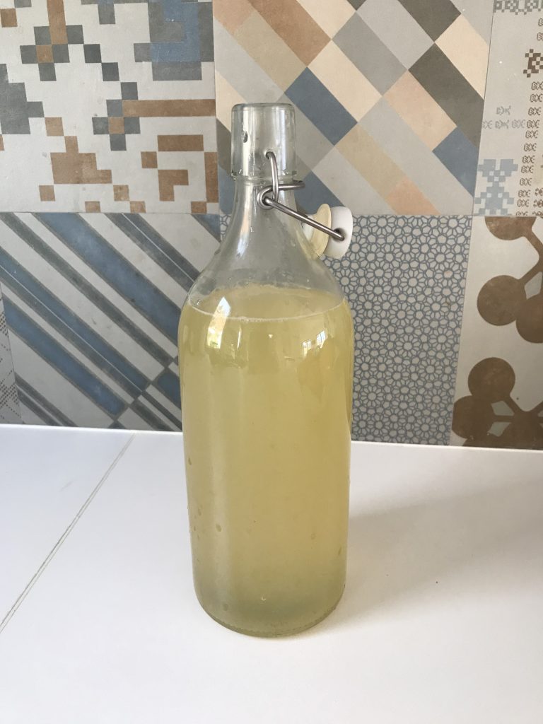 Citron o ingefära