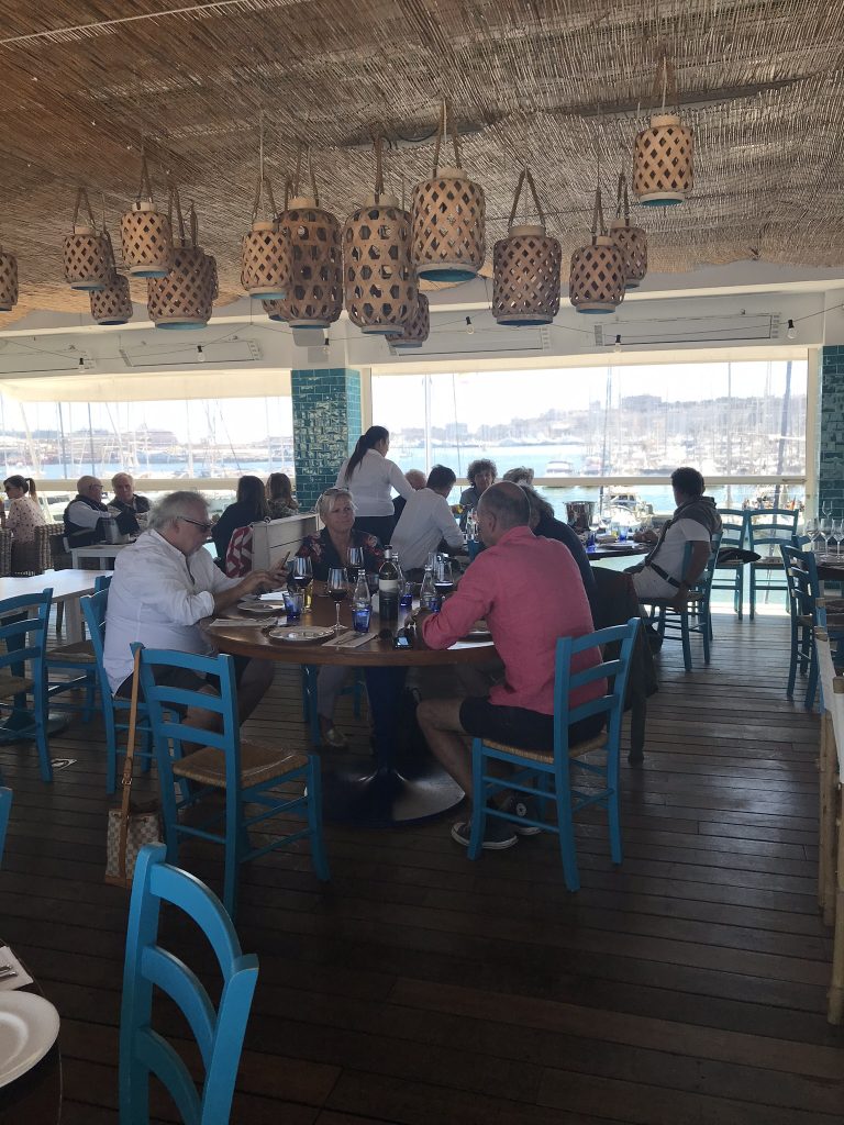 Lunch i Palma hamn