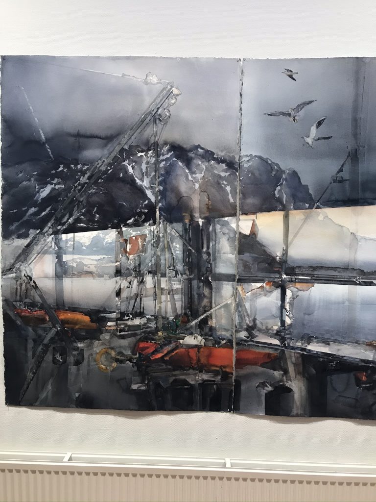 Galleri med Lars Lerin