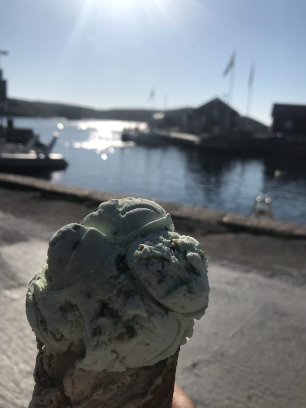 Glasstopp i Mollösund 